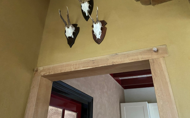 Woonboerderij rieten kap