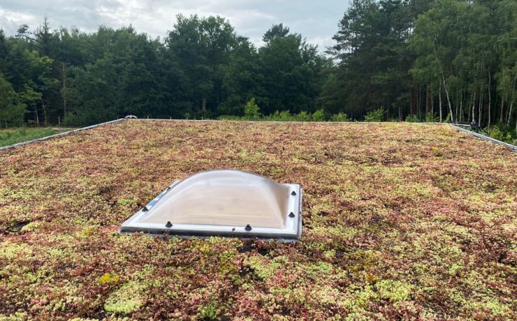 Verkoophuisje pluktuin welig