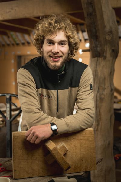 Matthijs – naast het verbouwen van groente op eigen land, het verbouwen van gebouwen.